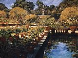 Philip Craig Canvas Paintings - Boboli Gardens - Florence